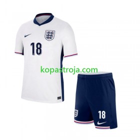 Billiga Fotbollströjor England Trent Alexander-Arnold 18 Barn Hemma tröja EM 2024 Kortärmad